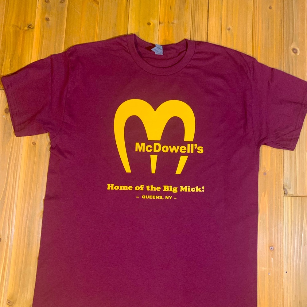 McDowells Coming to America Throwback T-shirt! T-shirt only!
